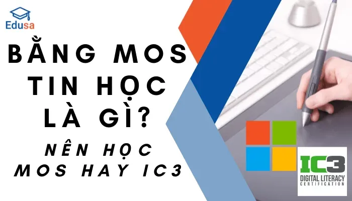 Bằng MOS tin học là gì? Nên học MOS hay IC3