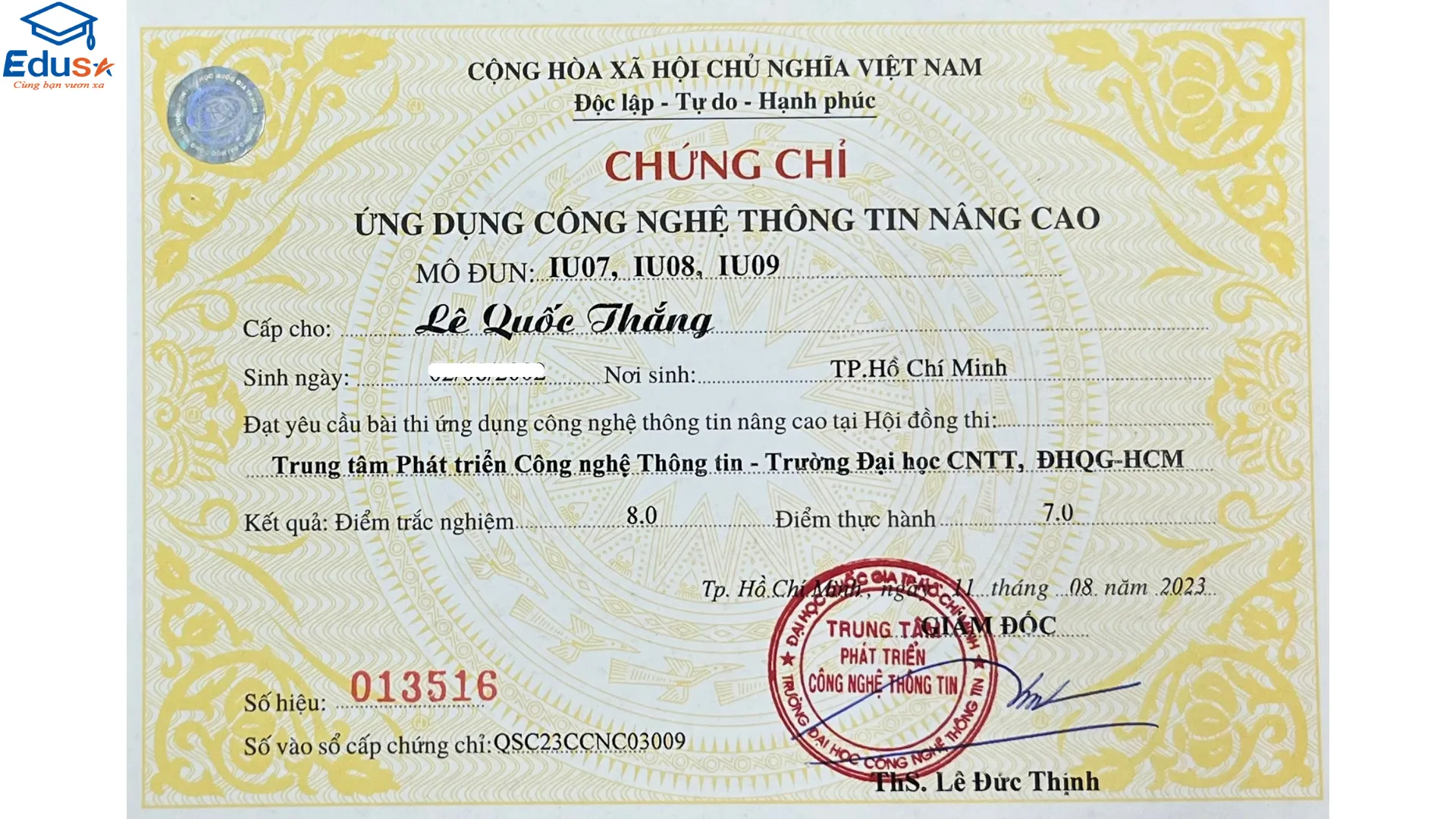 Chứng chỉ tin học nâng cao là gì?