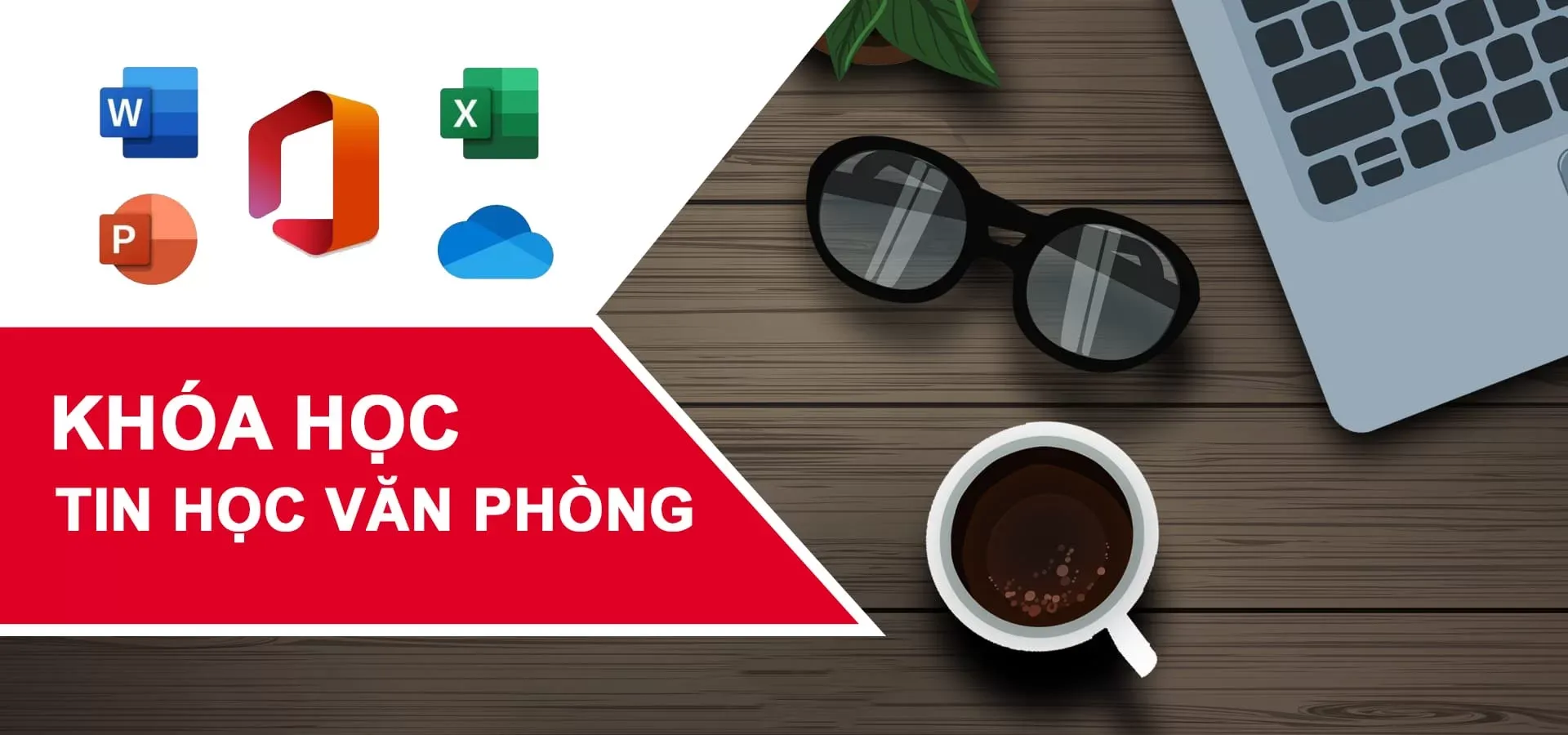 Khóa học tin học văn phòng cơ bản và nâng cao cho người đi làm tại Edusa, bao gồm kỹ năng Word, Excel, PowerPoint, và OneDrive