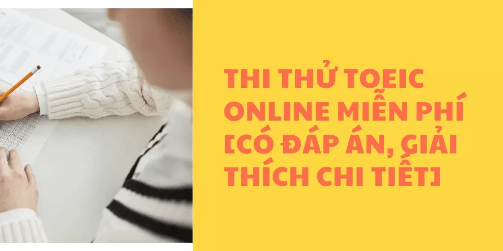 Đăng ký thi thử TOEIC tại TPHCM