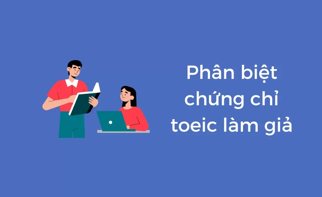 Cách phát hiện chứng chỉ TOEIC giả