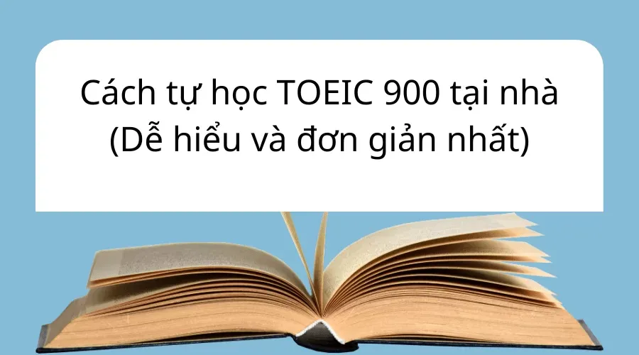 Tự học TOEIC 900