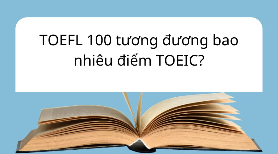 TOEFL 100 TOEIC