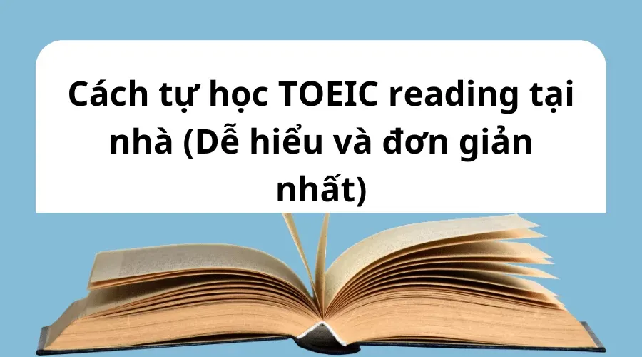 Cách tự học TOEIC reading tại nhà