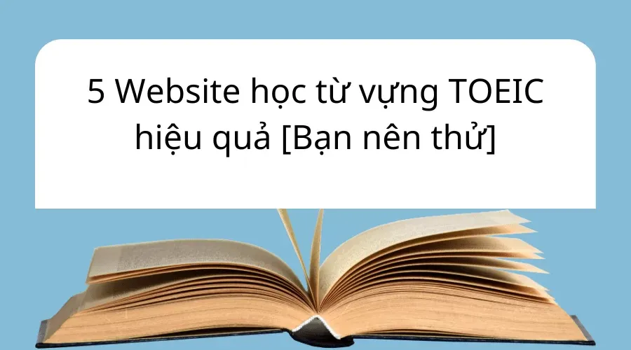 Website học từ vựng TOEIC