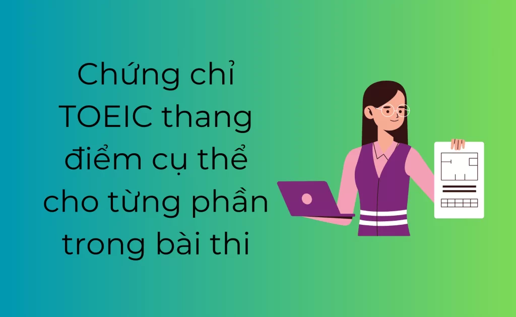 Chứng chỉ TOEIC thang điểm
