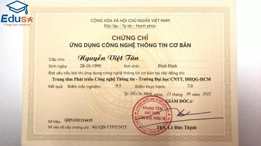 Giáo trình ứng dụng công nghệ thông tin cơ bản đầy đủ - hiệu quả