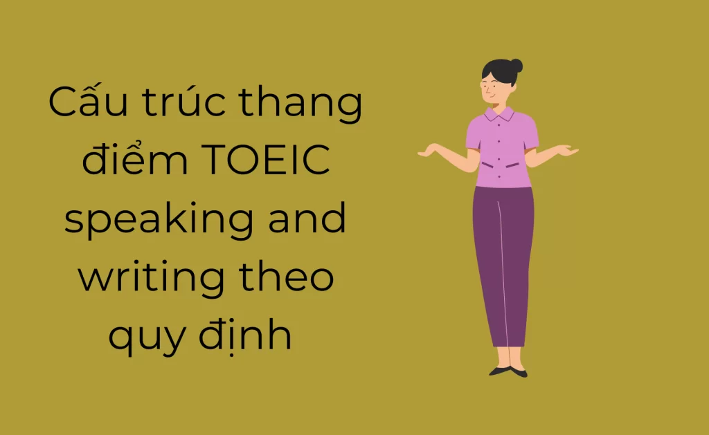 Thang điểm TOEIC speaking and writing
