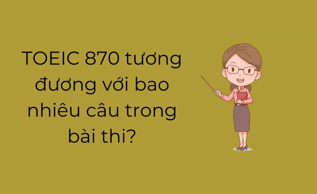 TOEIC 870