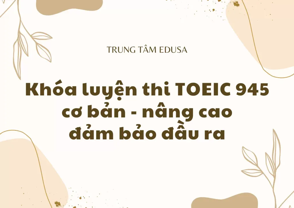 TOEIC 945