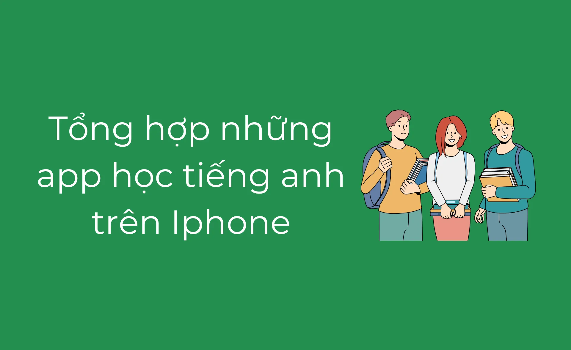 App học tiếng Anh trên Iphone