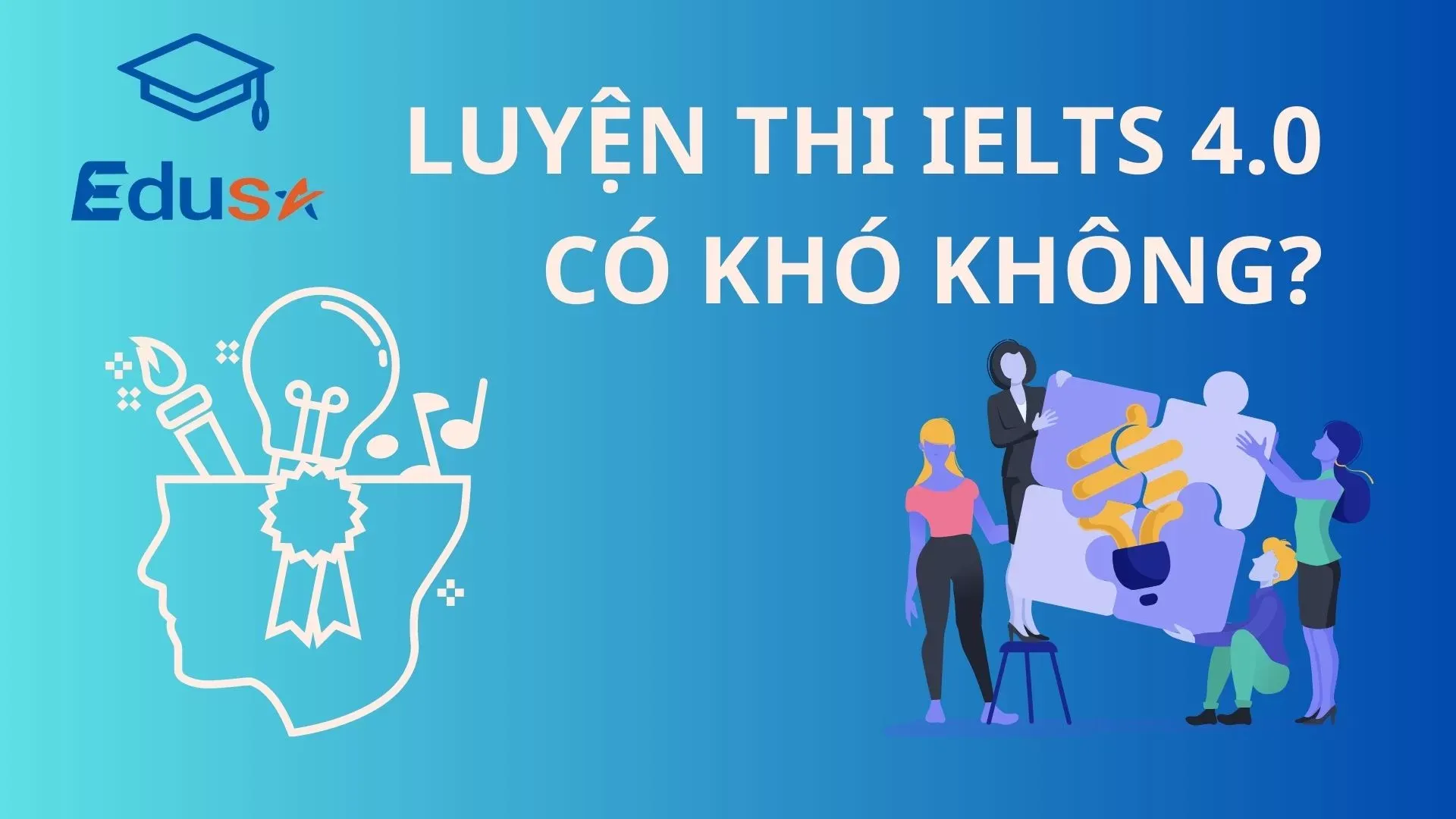 Luyện thi IELTS 4.0 có khó không?