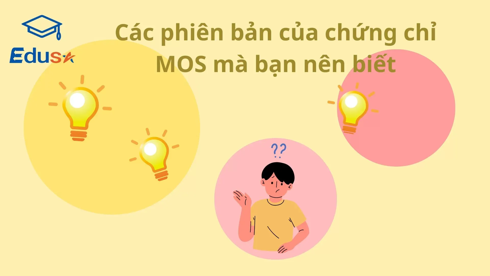 Học Sinh Trung Học Phổ Thông Có Cần Học Mos Không?