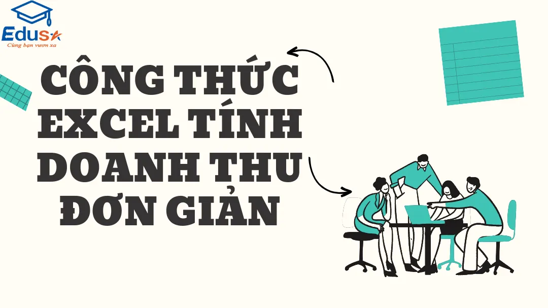 Công thức Excel tính doanh thu đơn giản