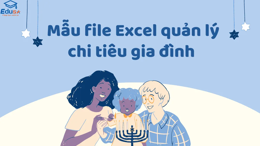 Mẫu file Excel quản lý chi tiêu gia đình 