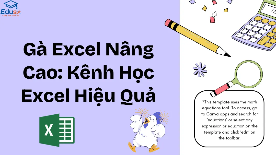 Gà Excel Nâng Cao: Kênh Học Excel Hiệu Quả