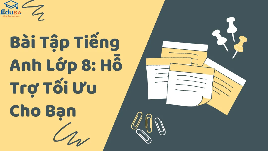 Bài Tập Tiếng Anh Lớp 8: Hỗ Trợ Tối Ưu Cho Bạn
