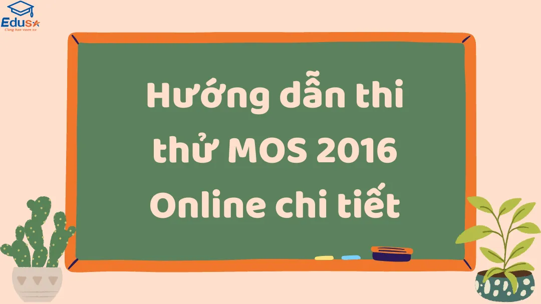 Hướng dẫn thi thử MOS 2016 Online chi tiết