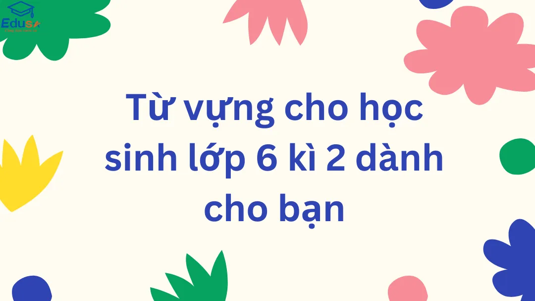 Từ vựng cho học sinh lớp 6 kì 2 dành cho bạn
