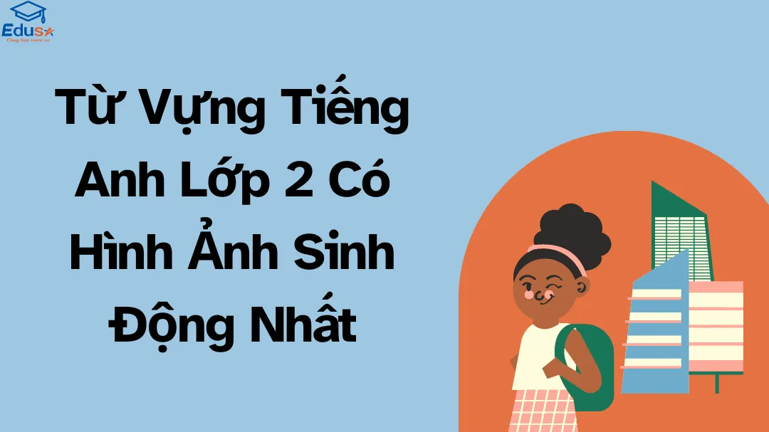 Từ Vựng Tiếng Anh Lớp 2 Có Hình Ảnh Sinh Động Nhất