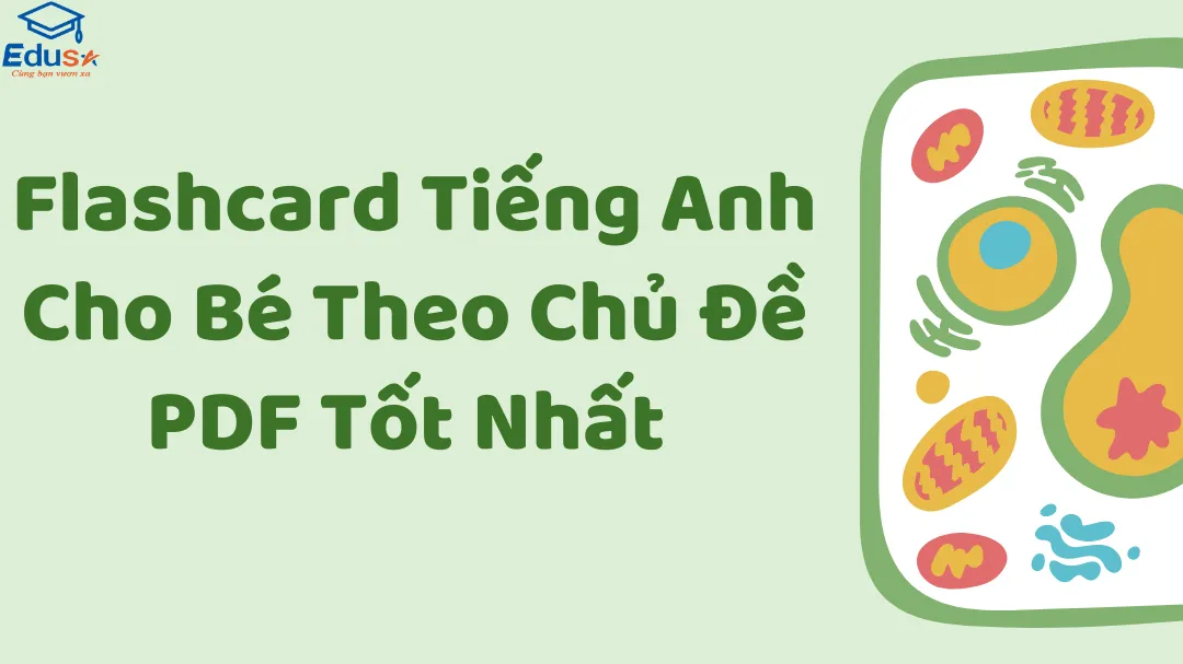 Flashcard Tiếng Anh Cho Bé Theo Chủ Đề PDF Tốt Nhất 