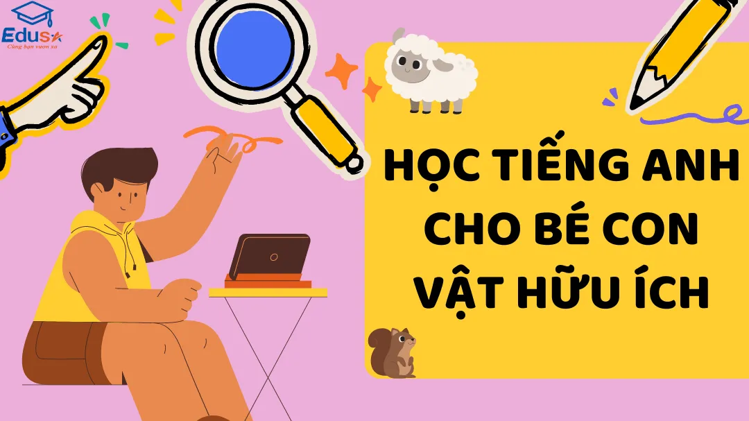 Học Tiếng Anh Cho Bé Con Vật Hữu Ích