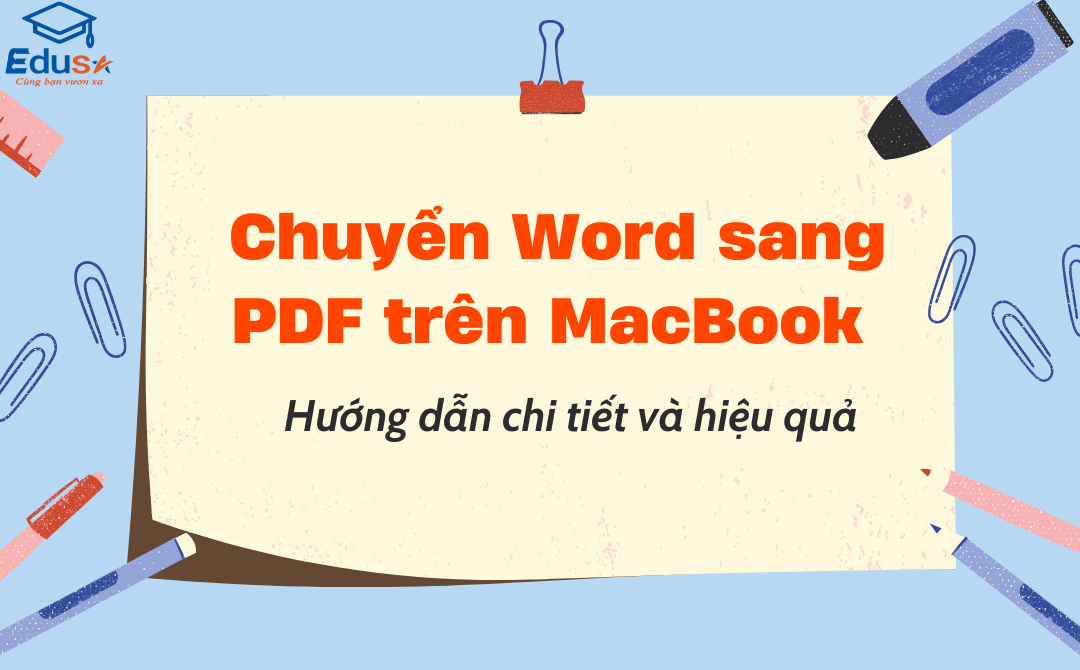 Chuyển Word sang PDF trên MacBook: Hướng dẫn chi tiết và hiệu quả
