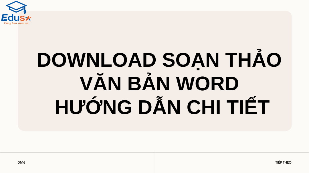 Download Soạn Thảo Văn Bản Word – Hướng Dẫn Chi Tiết