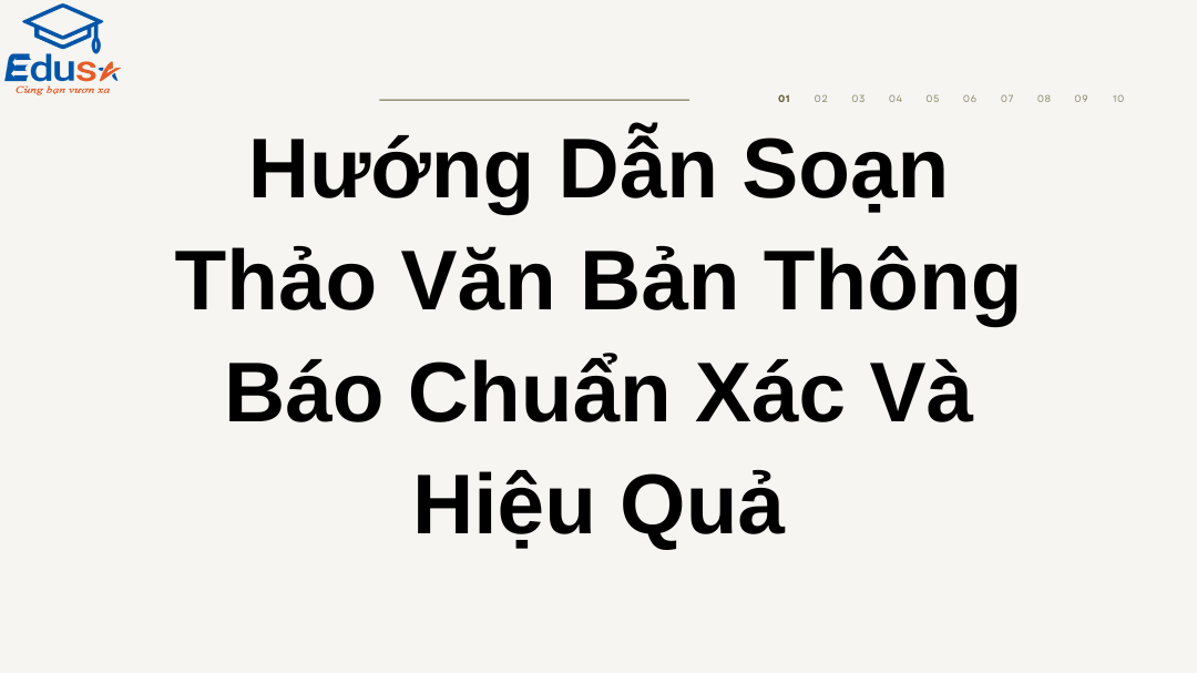 Hướng Dẫn Soạn Thảo Văn Bản Thông Báo Chuẩn Xác Và Hiệu Quả