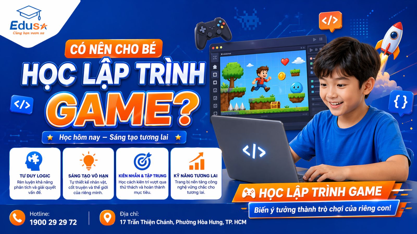 Có Nên Cho Bé Học Lập Trình Game