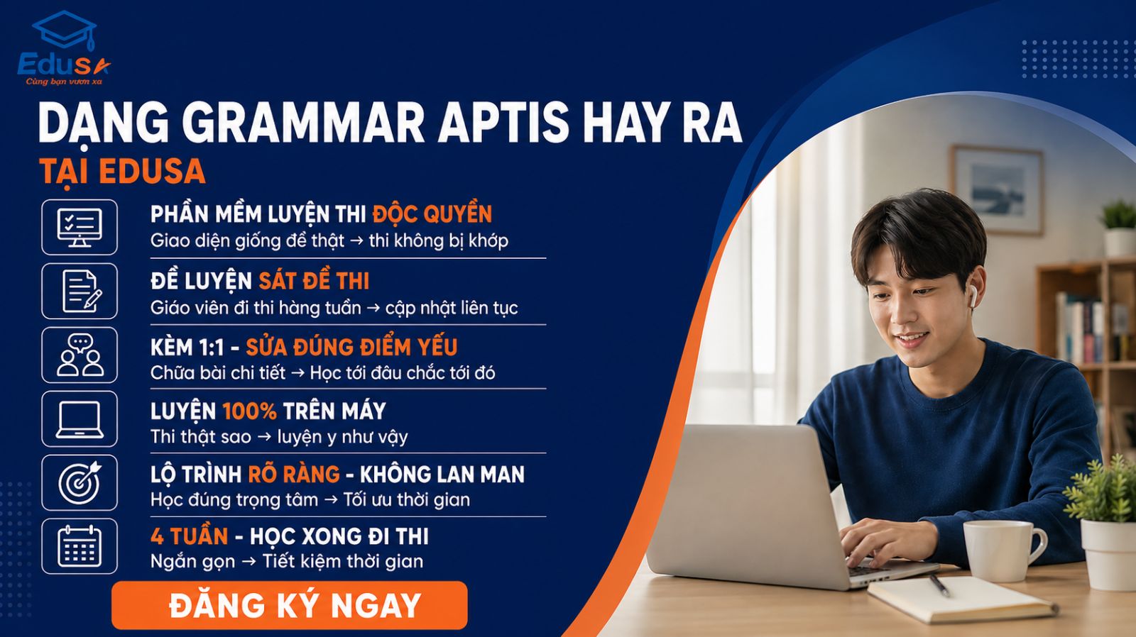 Dạng GRAMMAR APTIS Hay Ra
