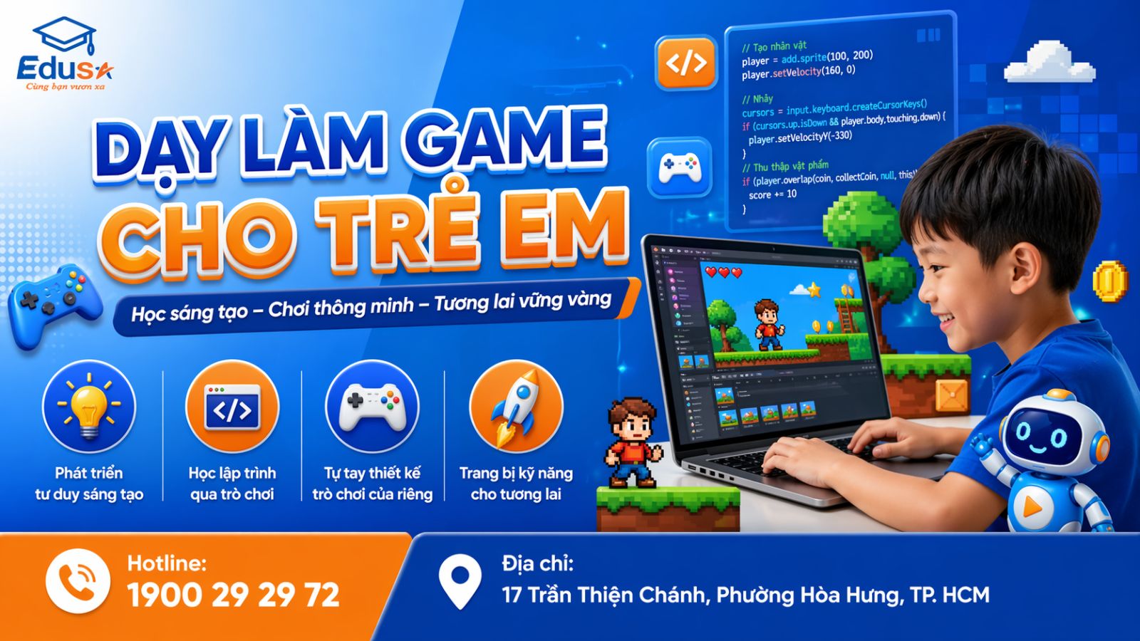 Dạy Làm Game Cho Trẻ Em