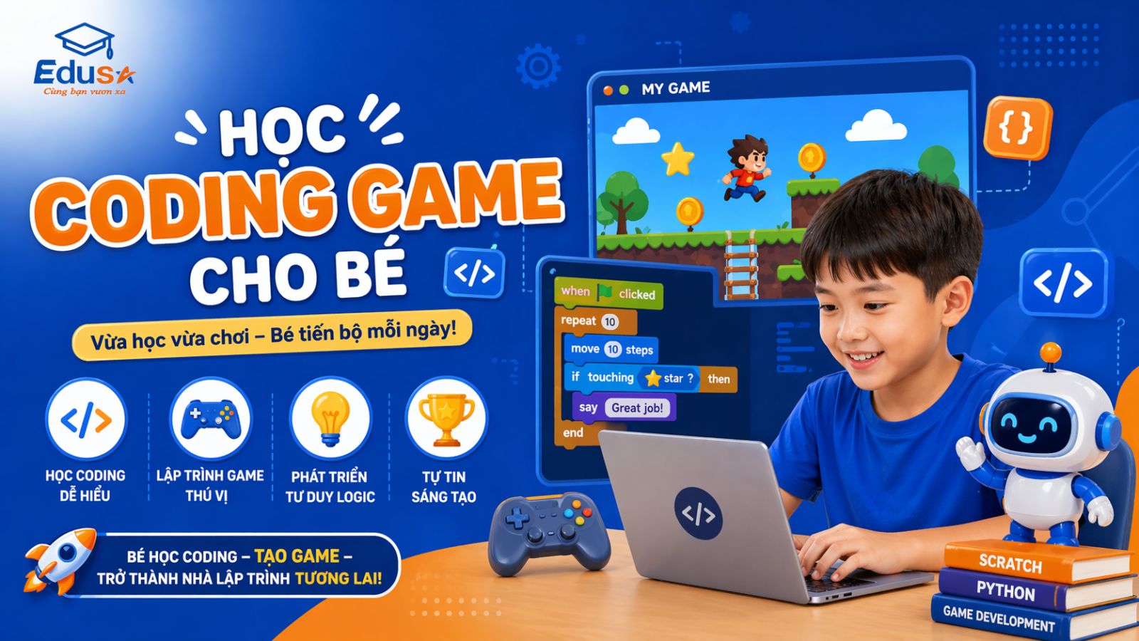 Học Coding Game Cho bé