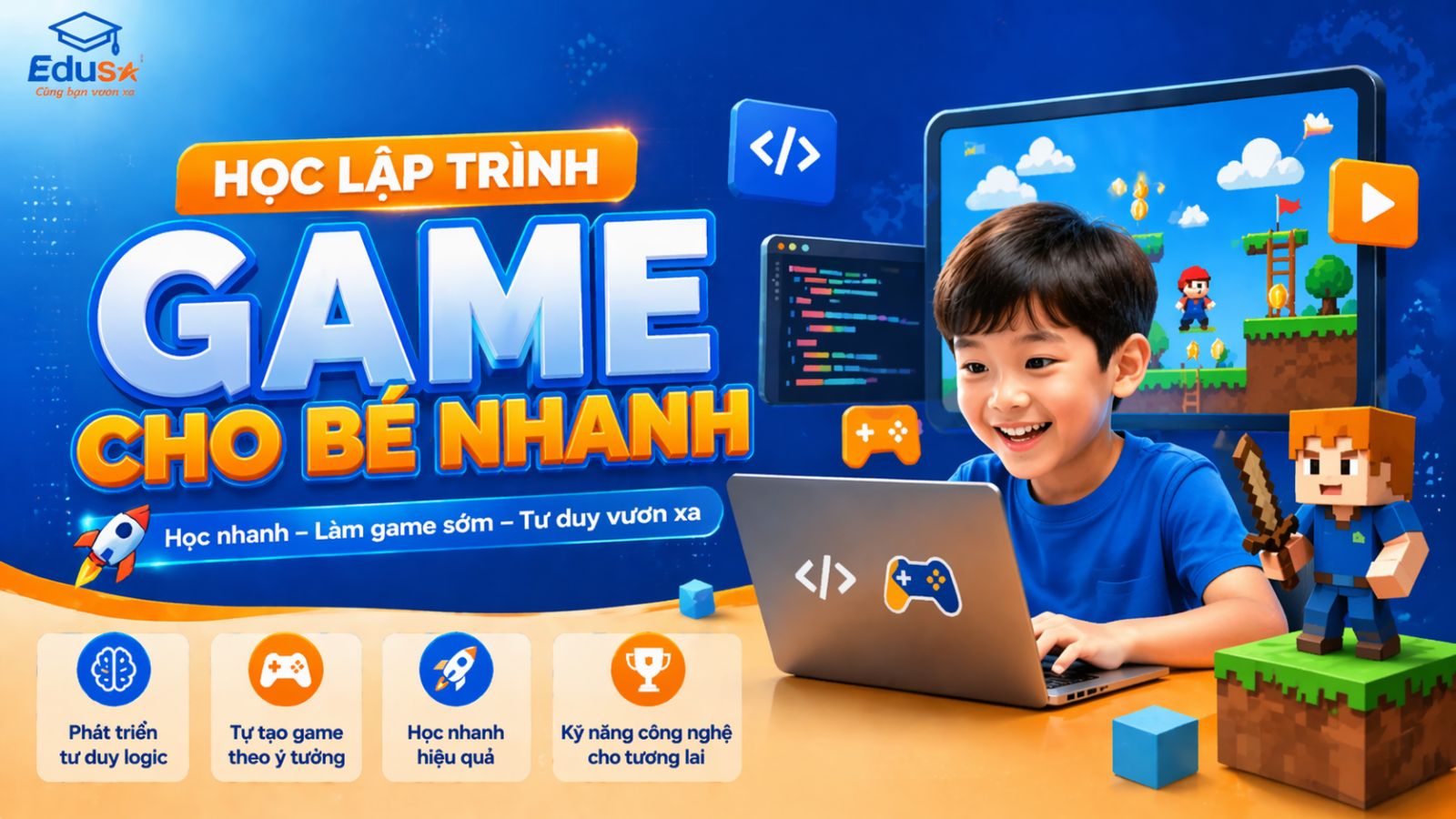 Học Lập Trình Game Cho Bé Nhanh