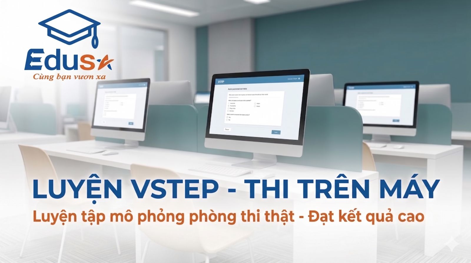Minh họa Hoc Vstep Thi Tren May