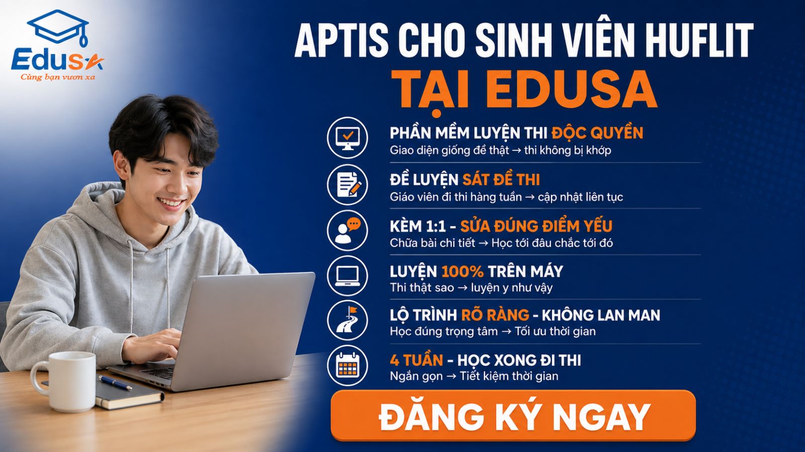 APTIS Cho Sinh Viên HUFLIT
