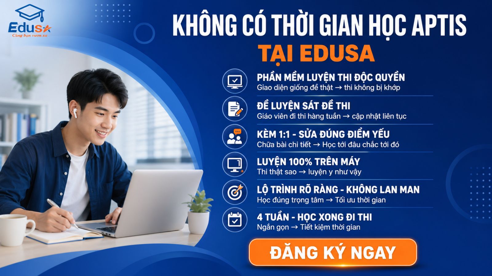 Không Có Thời Gian Học APTIS