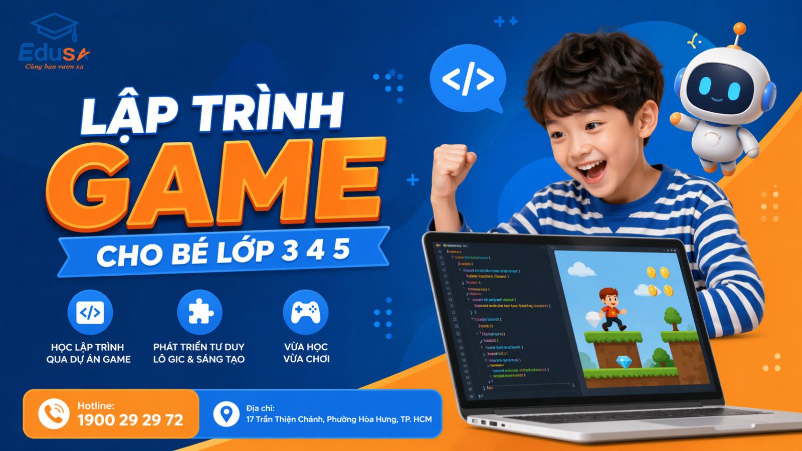 Lập Trình Game Cho Bé Lớp 3 4 5