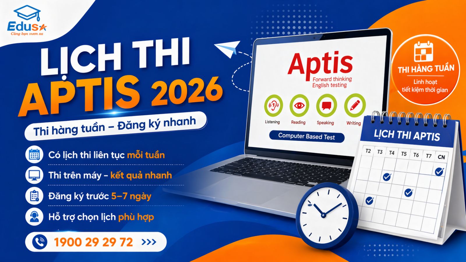 Lịch Thi APTIS 2026