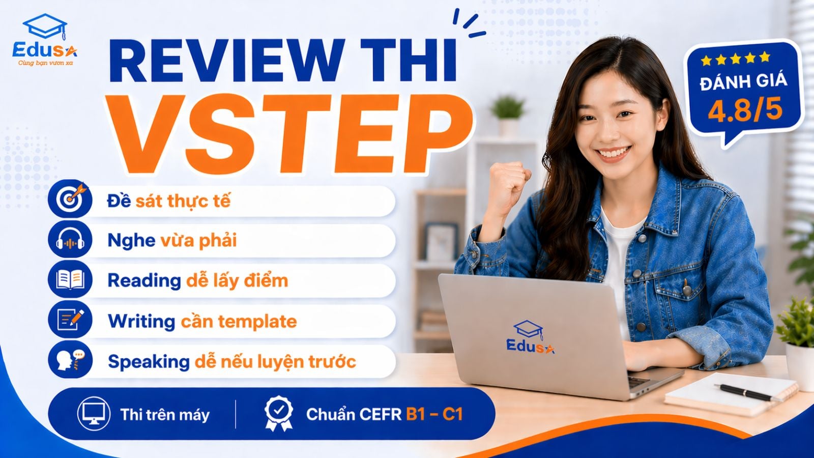 Ảnh minh họa review thi VSTEP