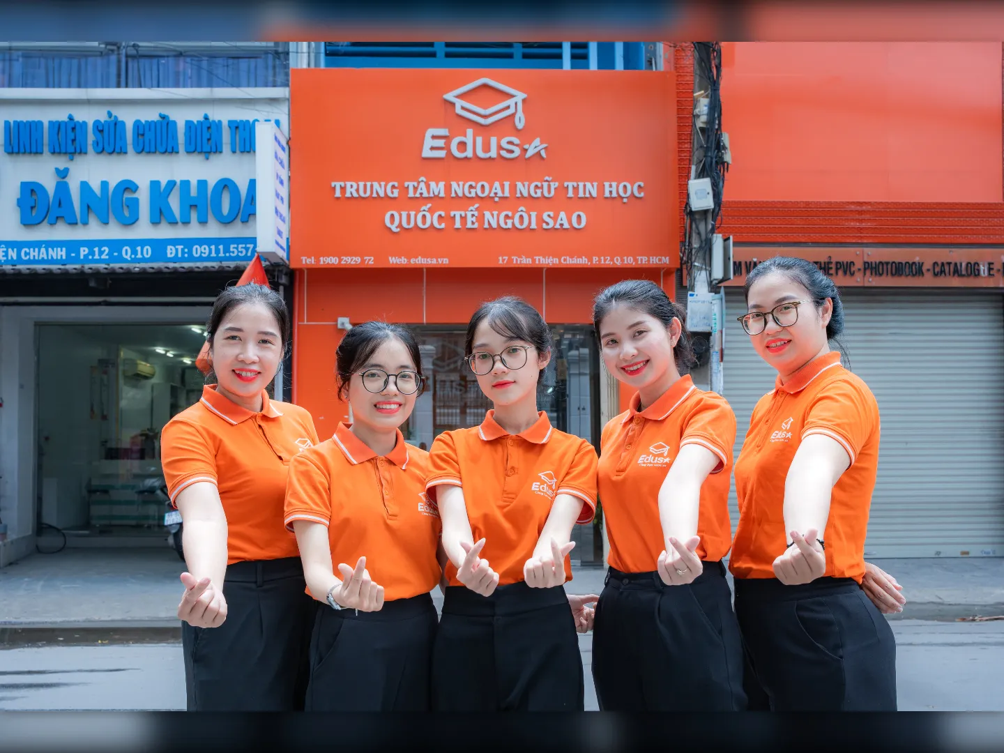Cơ sở Edusa tại 17 Trần Thiện Chánh, Phường Hòa Hưng, TP. Hồ Chí Minh