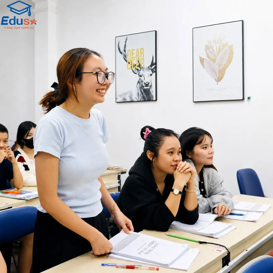 Hình ảnh lớp học TOEIC tại EDUSA