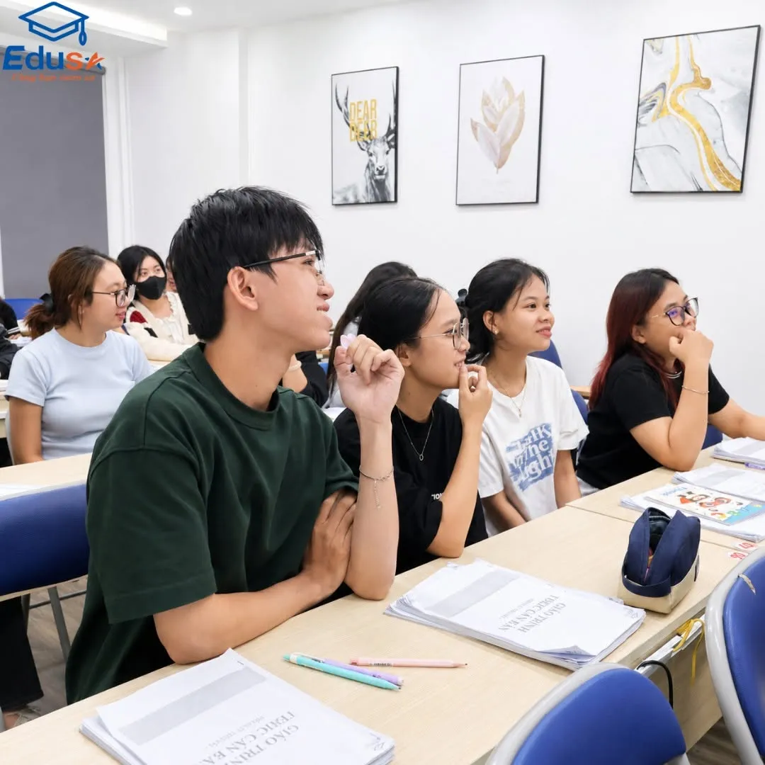 Hình ảnh lớp học TOEIC tại EDUSA