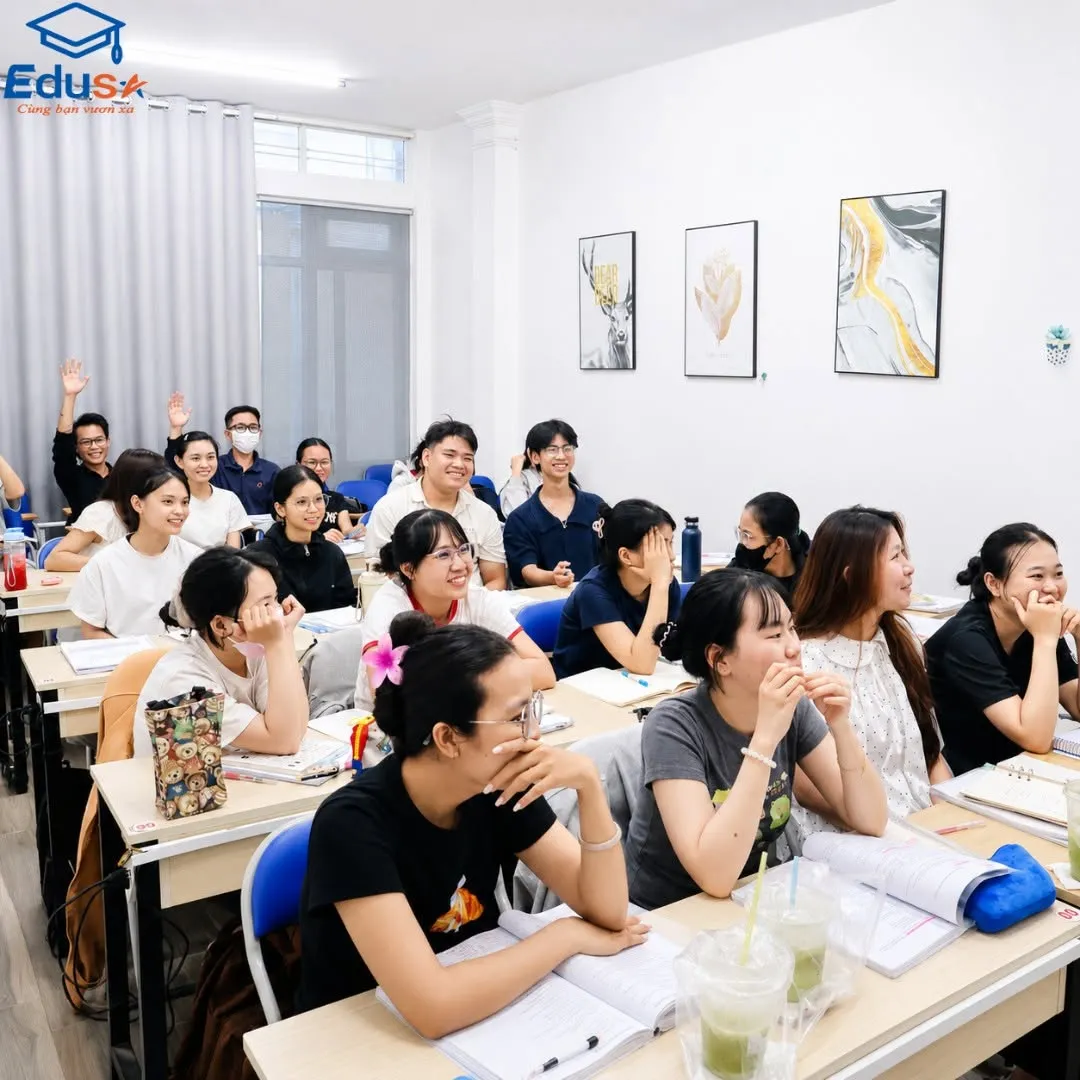 Góc nhìn lớp học TOEIC Offline hiện đại tại trung tâm EDUSA