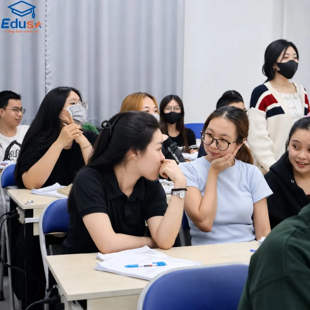 Hình ảnh lớp học TOEIC tại EDUSA
